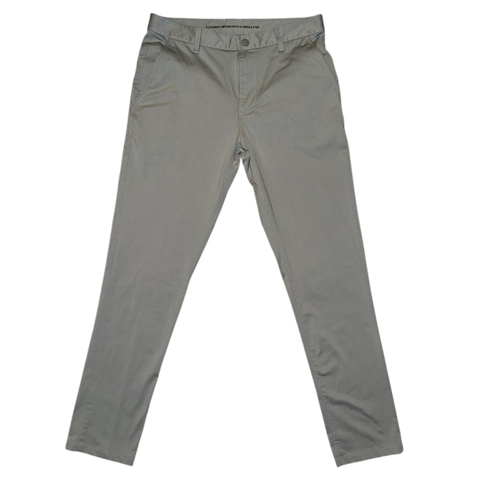RHONE Men's Classic Gray Chinos